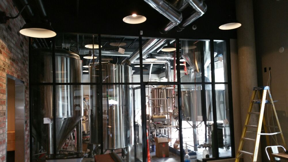 Professional painting and glass work by Painting and Glass Inc