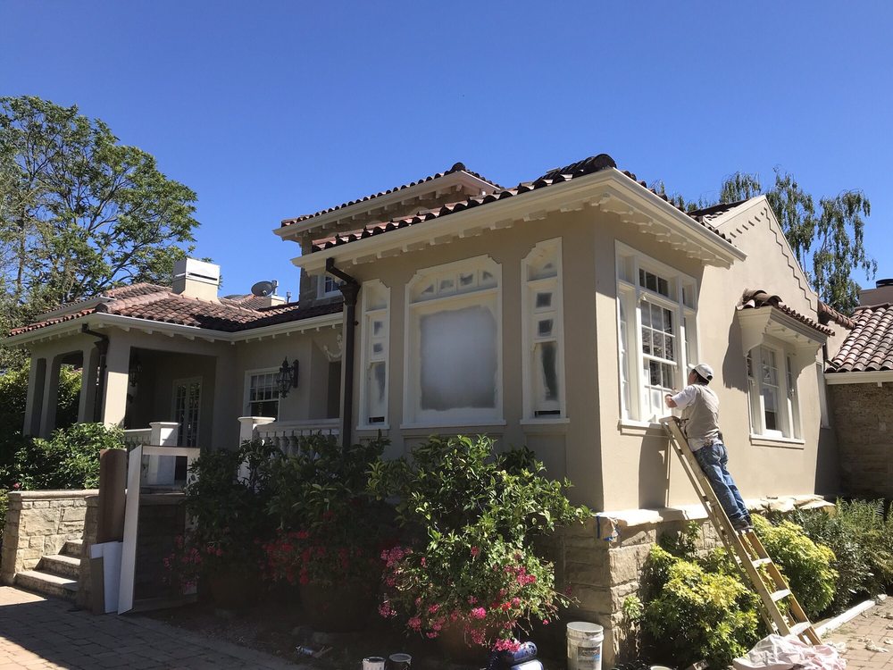 Bay Area painting and glass project by Painting and Glass Inc